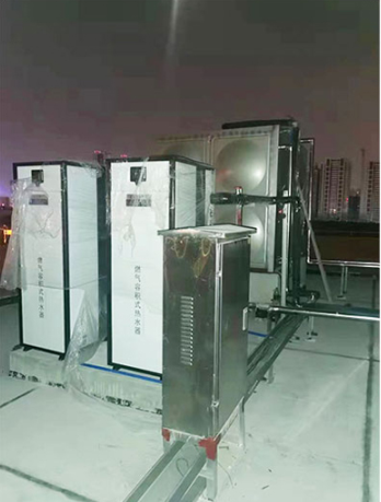 安徽列山路中學熱水工程案例